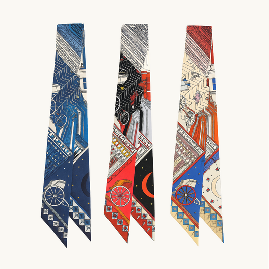 Moon and Stars Scarf