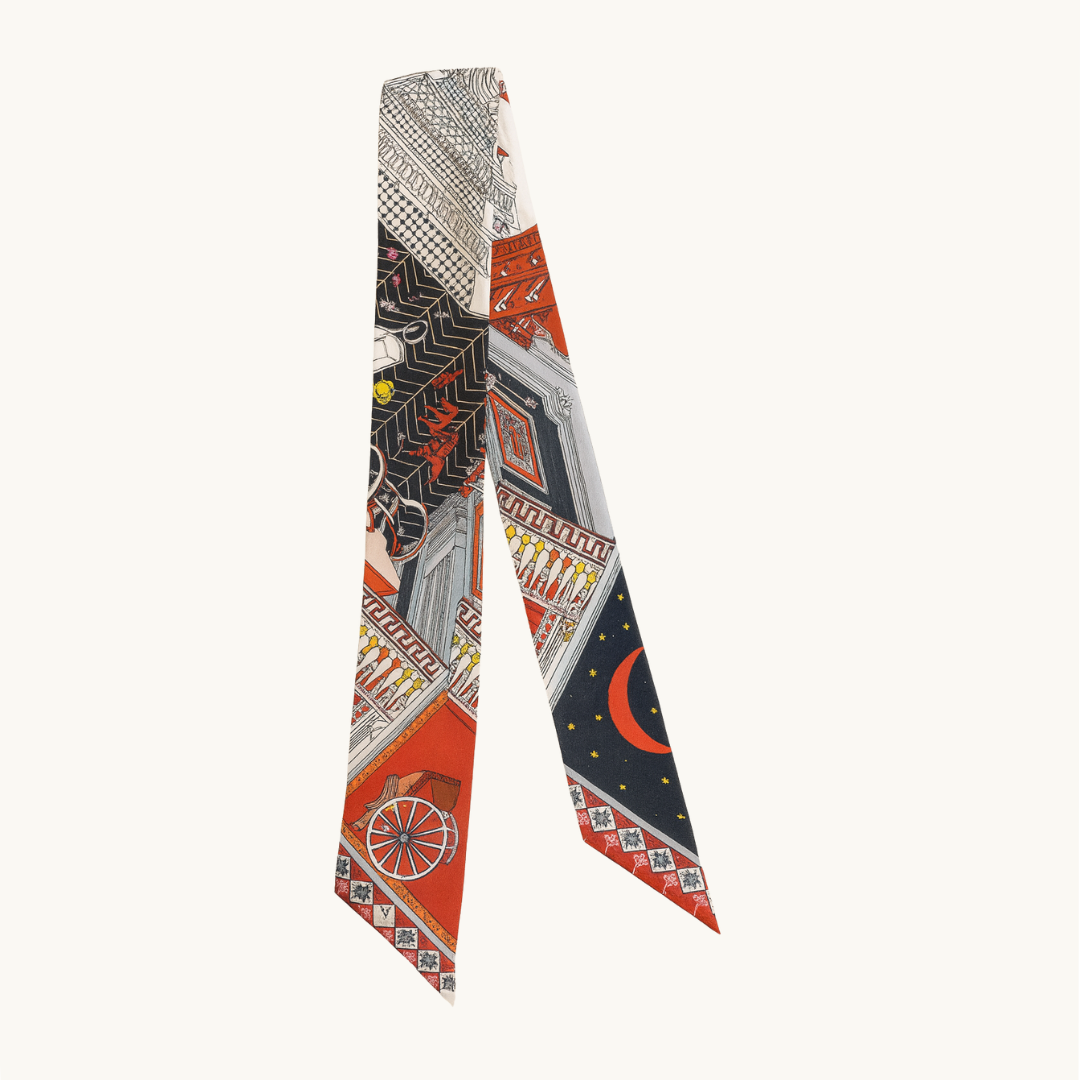 Moon and Stars Scarf