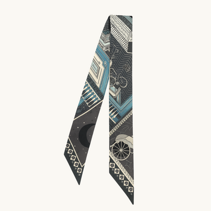 Moon and Stars Scarf